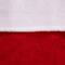 35" Traditional Red with White Cuff Plush Christmas Stocking